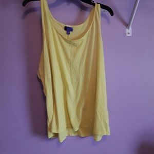 Yellow Workout Tanktop